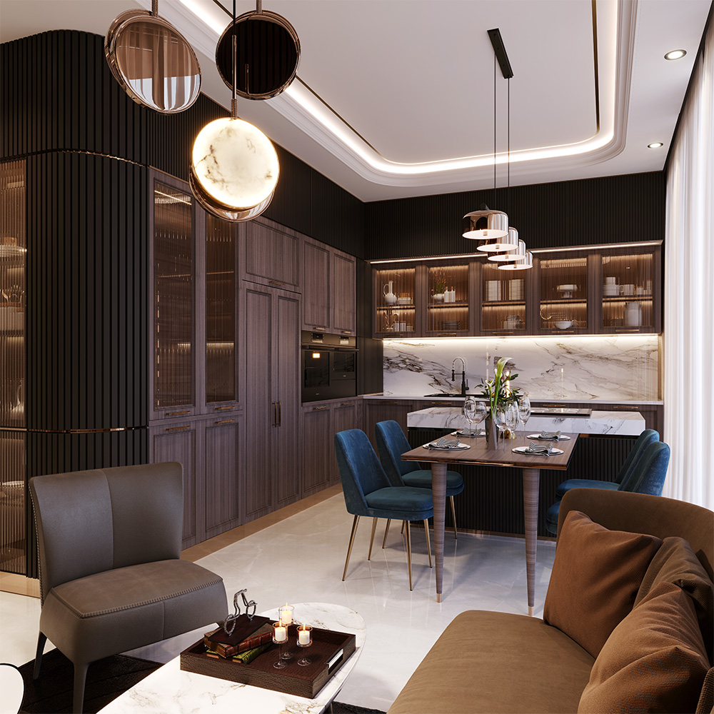 Majestic Residence 4+1 İç Mekân — Kare 10