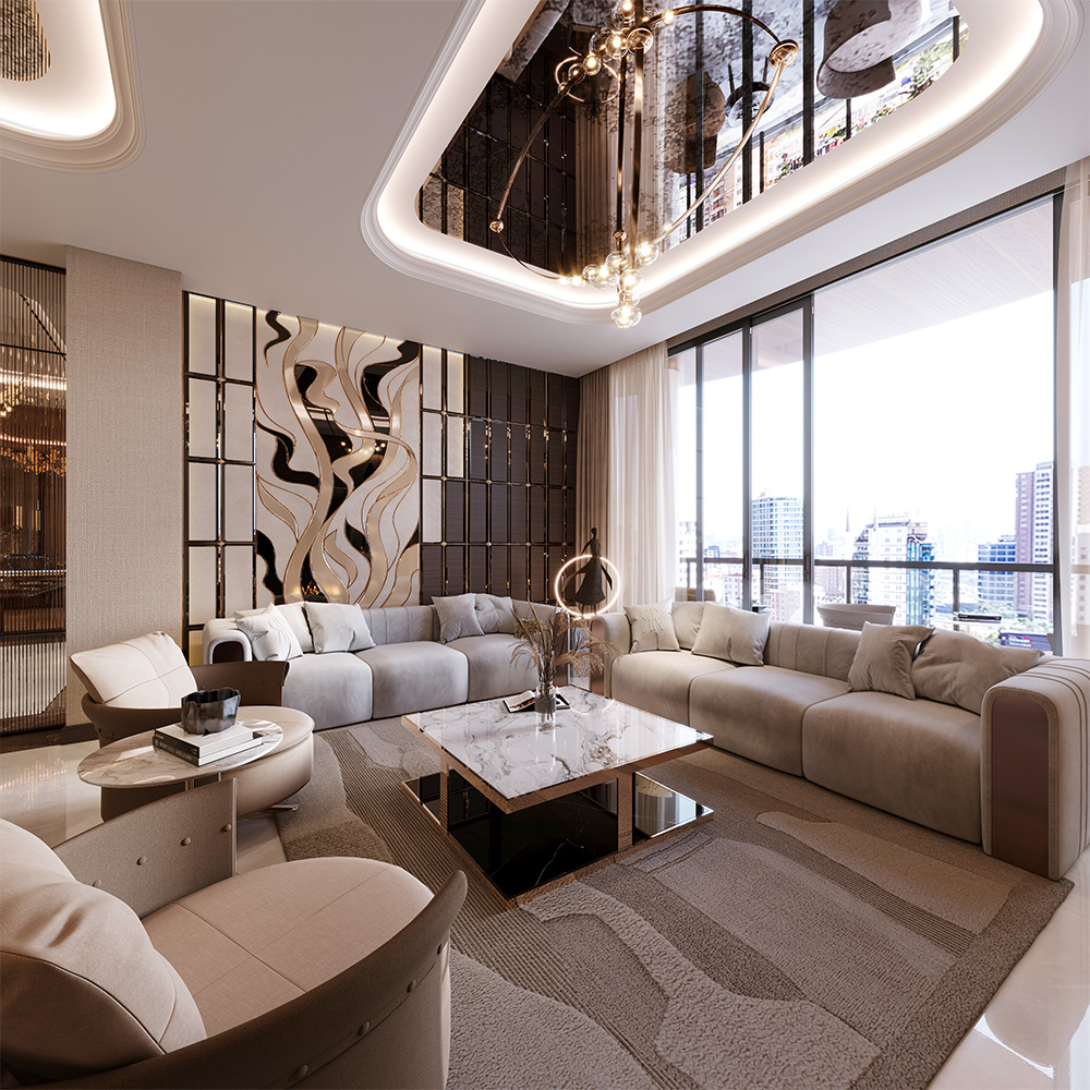 Majestic Residence 4+1 İç Mekân — Kare 5