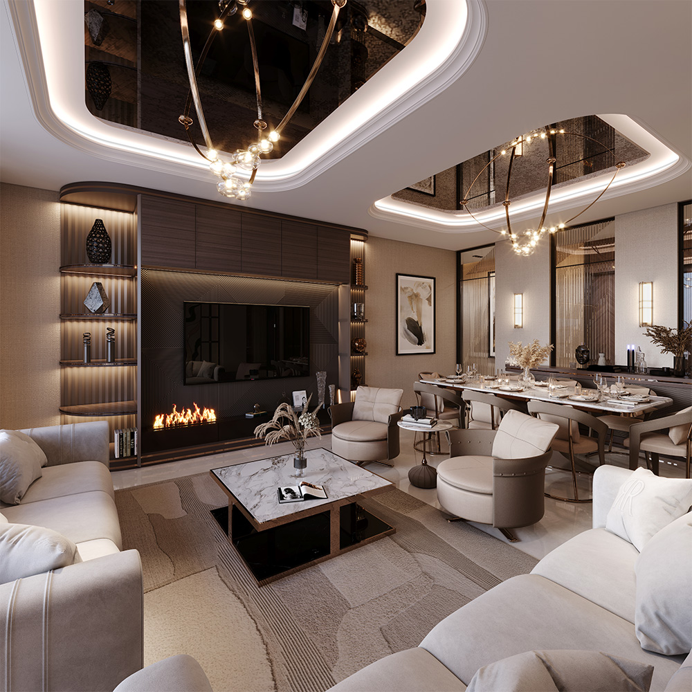 Majestic Residence 4+1 İç Mekân — Kare 6