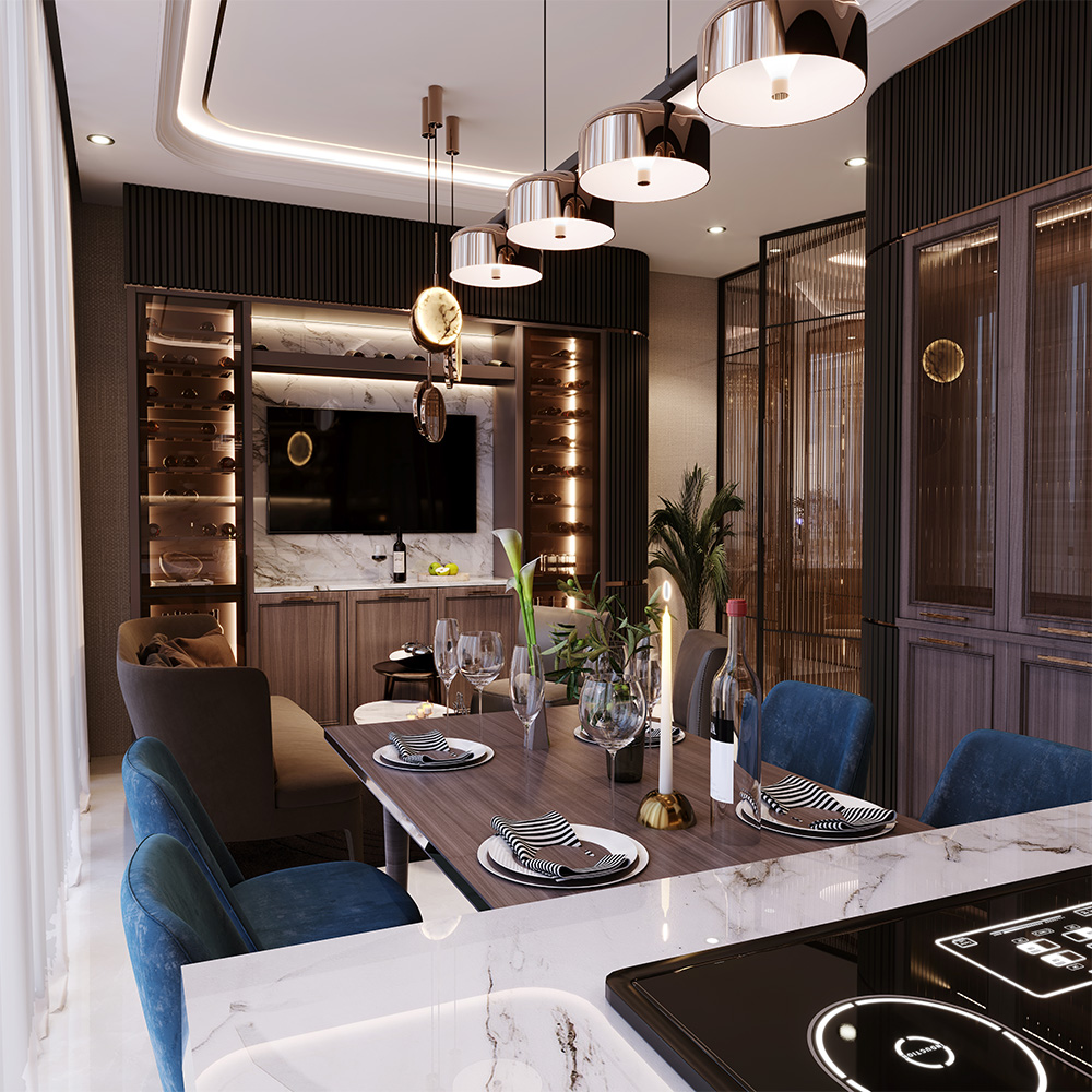 Majestic Residence 4+1 İç Mekân — Kare 9