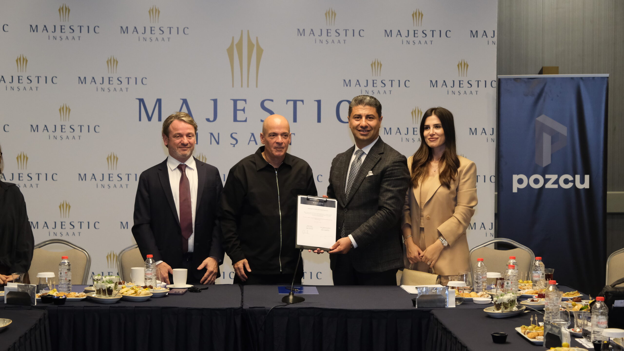 Majestic İnşaat ve Tabanlıoğlu Mimarlık iş birliği imza töreni